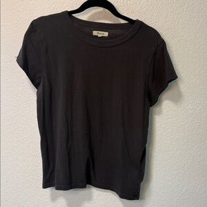 Madewell Charcoal Short Sleeve Tee